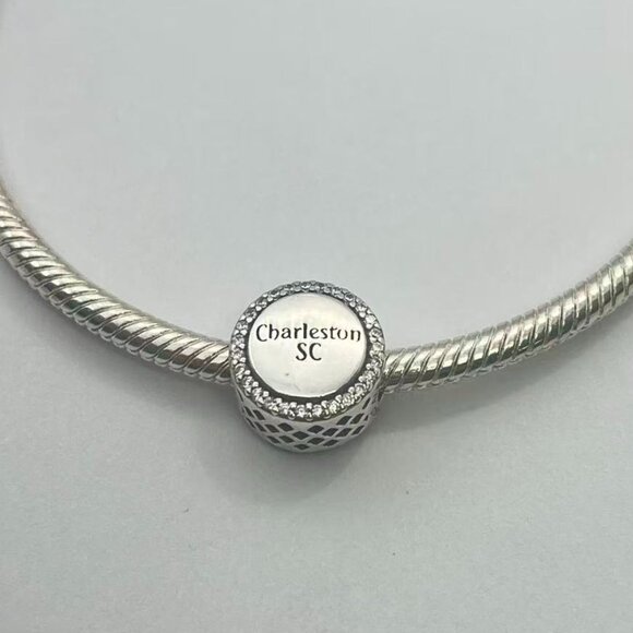 Pandora Charleston SC Exclusive Dangle Charm - Picture 2 of 3